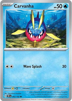 Carvanha (042/162) [Scarlet & Violet: Temporal Forces]-1