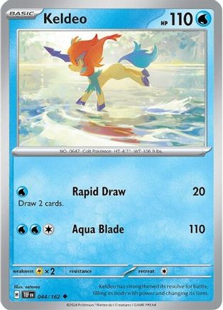 Keldeo (044/162) [Scarlet & Violet: Temporal Forces]-1