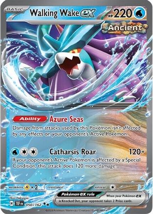 Walking Wake ex (050/162) [Scarlet & Violet: Temporal Forces]-1