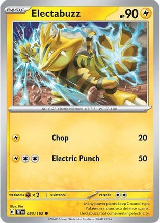 Electabuzz (053/162) [Scarlet & Violet: Temporal Forces]-1