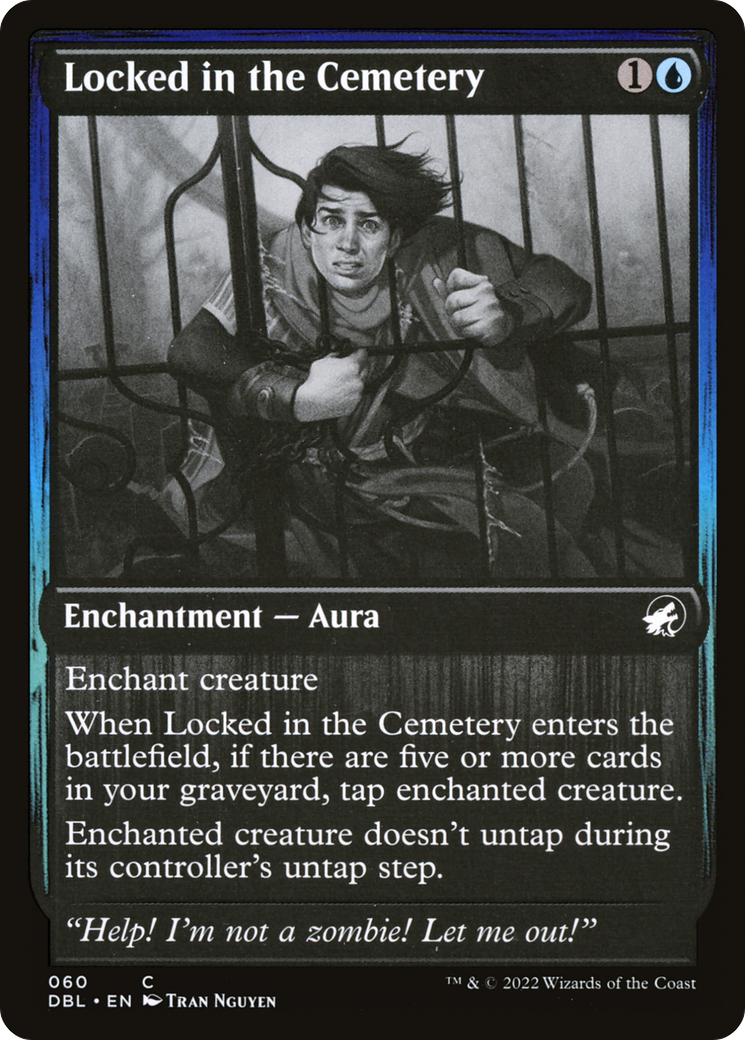 Locked in the Cemetery [Innistrad: Double Feature]-1