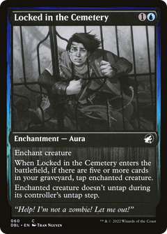 Locked in the Cemetery [Innistrad: Double Feature]-1