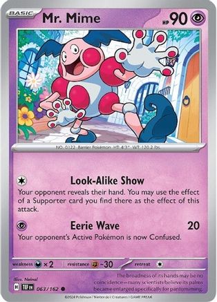 Mr. Mime (063/162) [Scarlet & Violet: Temporal Forces]-1
