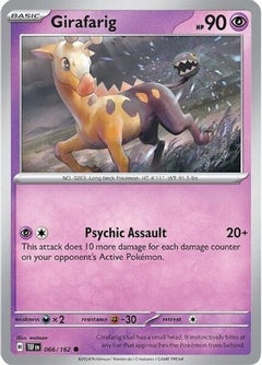 Girafarig (066/162) [Scarlet & Violet: Temporal Forces]-1