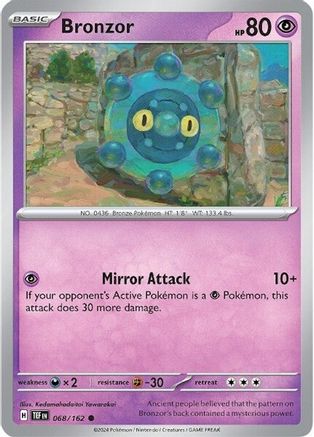 Bronzor (068/162) [Scarlet & Violet: Temporal Forces]-1