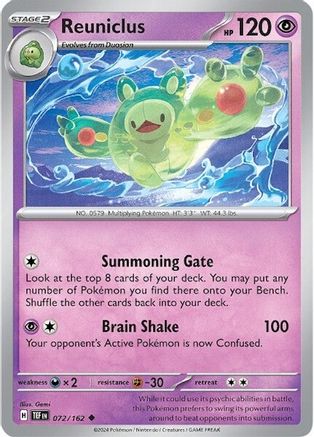 Reuniclus (072/162) [Scarlet & Violet: Temporal Forces]-1
