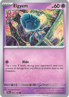 Elgyem (073/162) [Scarlet & Violet: Temporal Forces]-1