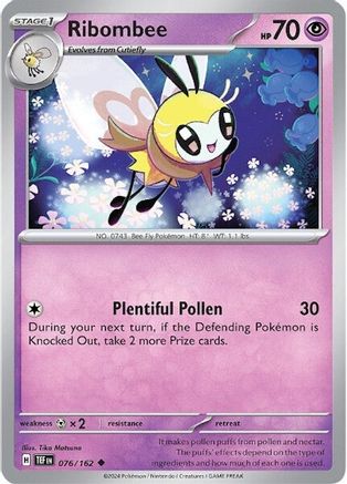 Ribombee (076/162) [Scarlet & Violet: Temporal Forces]-1