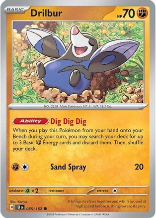Drilbur (085/162) [Scarlet & Violet: Temporal Forces]-1