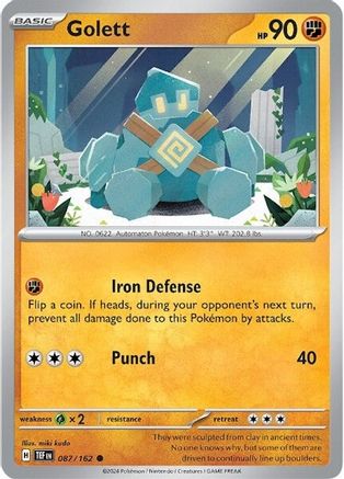 Golett (087/162) [Scarlet & Violet: Temporal Forces]-1