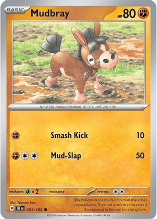 Mudbray (091/162) [Scarlet & Violet: Temporal Forces]-1