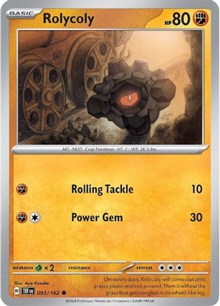 Rolycoly (093/162) [Scarlet & Violet: Temporal Forces]-1