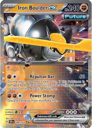 Iron Boulder ex (099/162) [Scarlet & Violet: Temporal Forces]-1