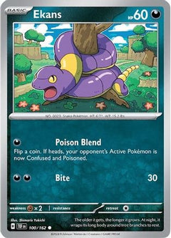 Ekans (100/162) [Scarlet & Violet: Temporal Forces]-1