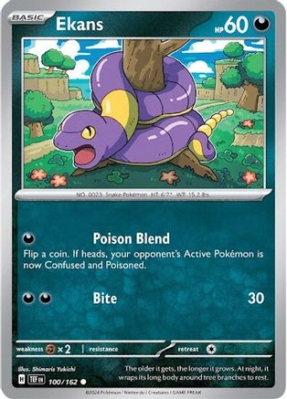 Ekans (100/162) [Scarlet & Violet: Temporal Forces]-1