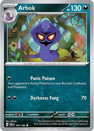Arbok (101/162) [Scarlet & Violet: Temporal Forces]-1