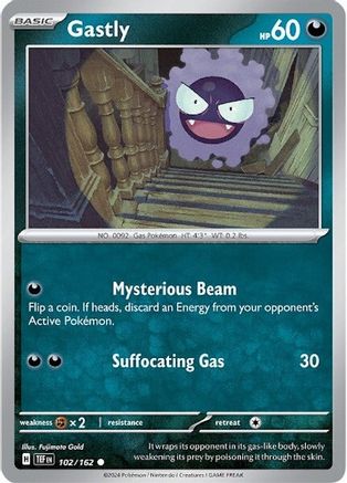 Gastly (102/162) [Scarlet & Violet: Temporal Forces]-1