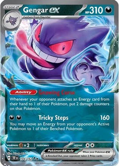 Gengar ex (104/162) [Scarlet & Violet: Temporal Forces]-1