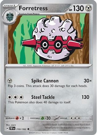 Forretress (110/162) [Scarlet & Violet: Temporal Forces]-1