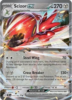 Scizor ex (111/162) [Scarlet & Violet: Temporal Forces]-1