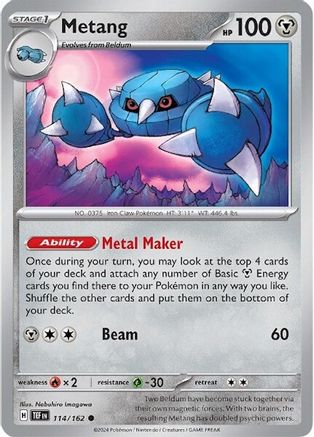 Metang (114/162) [Scarlet & Violet: Temporal Forces]-1