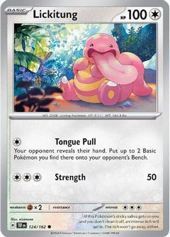 Lickitung (124/162) [Scarlet & Violet: Temporal Forces]-1