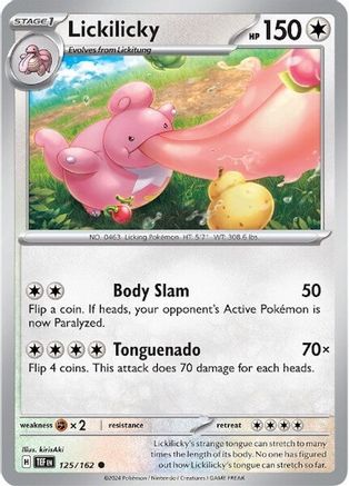 Lickilicky (125/162) [Scarlet & Violet: Temporal Forces]-1