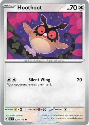 Hoothoot (126/162) [Scarlet & Violet: Temporal Forces]-1