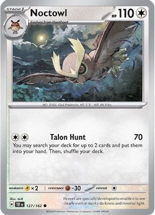Noctowl (127/162) [Scarlet & Violet: Temporal Forces]-1