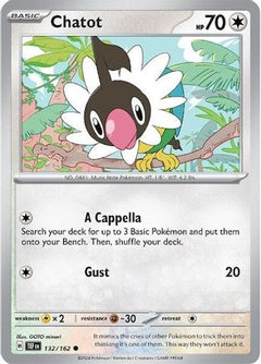 Chatot (132/162) [Scarlet & Violet: Temporal Forces]-1