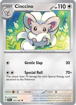 Cinccino (137/162) [Scarlet & Violet: Temporal Forces]-1