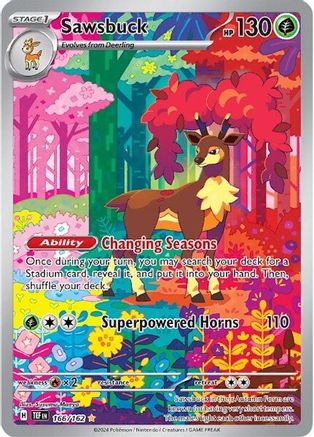 Sawsbuck (166/162) [Scarlet & Violet: Temporal Forces]-1