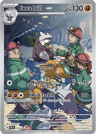 Excadrill (174/162) [Scarlet & Violet: Temporal Forces]-1