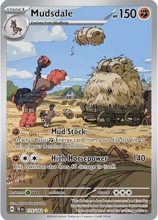 Mudsdale (175/162) [Scarlet & Violet: Temporal Forces]-1