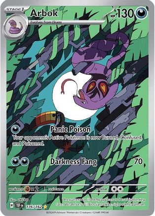 Arbok (176/162) [Scarlet & Violet: Temporal Forces]-1
