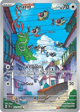 Chatot (181/162) [Scarlet & Violet: Temporal Forces]-1