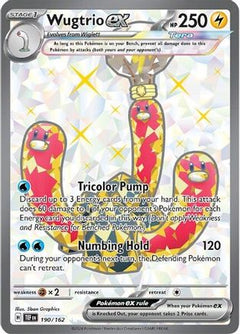 Wugtrio ex (190/162) [Scarlet & Violet: Temporal Forces]-1