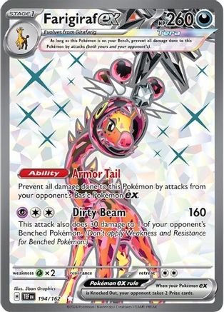 Farigiraf ex (194/162) [Scarlet & Violet: Temporal Forces]-1