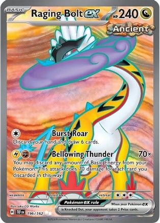 Raging Bolt ex (196/162) [Scarlet & Violet: Temporal Forces]-1