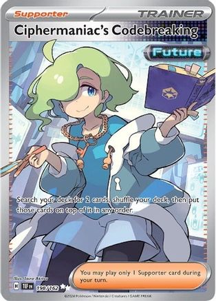 Ciphermaniac's Codebreaking (198/162) [Scarlet & Violet: Temporal Forces]-1