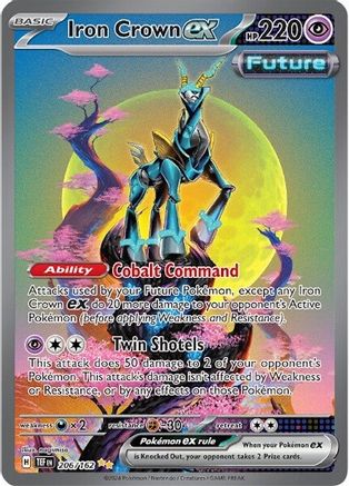 Iron Crown ex (206/162) [Scarlet & Violet: Temporal Forces]-1