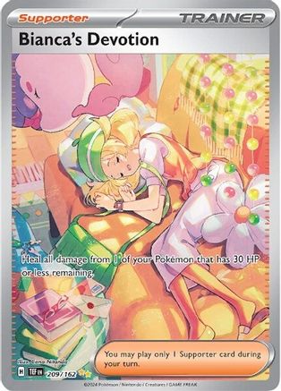 Bianca's Devotion (209/162) [Scarlet & Violet: Temporal Forces]-1