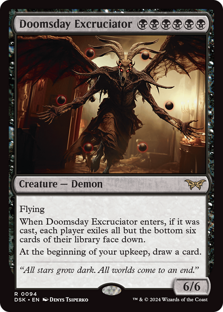 Doomsday Excruciator [Duskmourn: House of Horror]-1