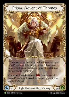 Prism, Advent of Thrones [HER111] (Promo)  Rainbow Foil-1