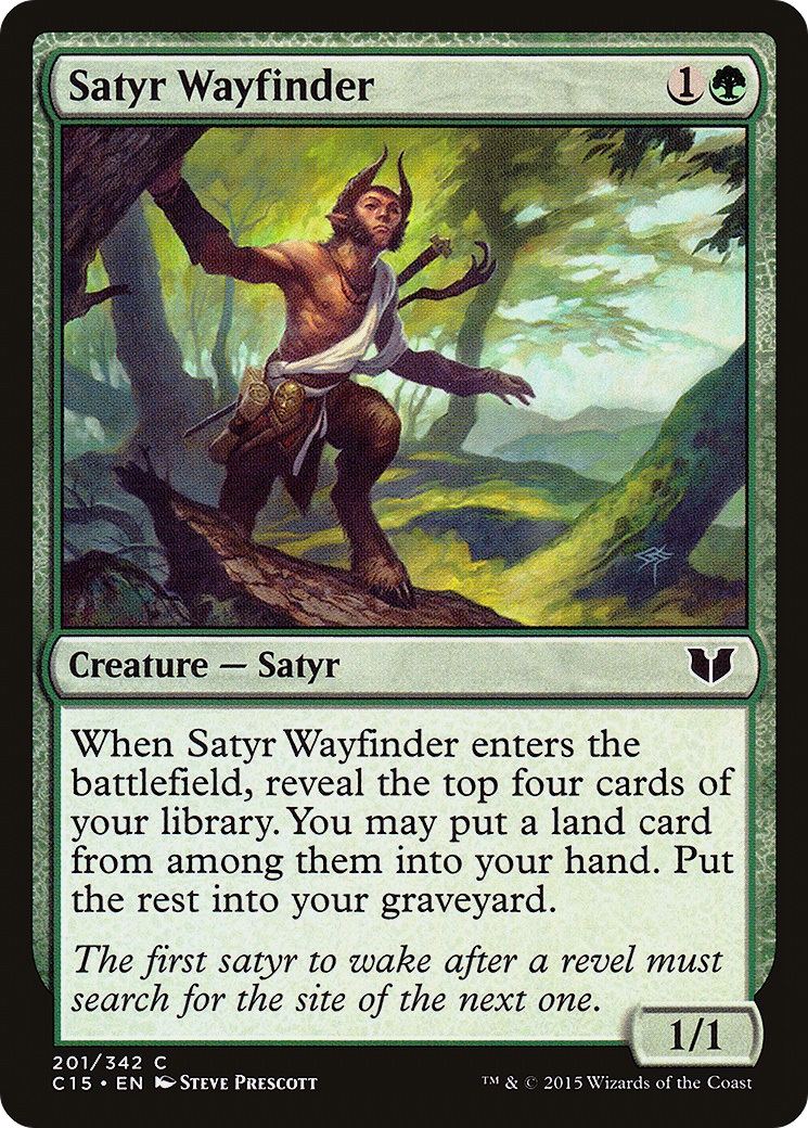 Satyr Wayfinder [Commander 2015]-1