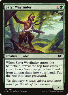 Satyr Wayfinder [Commander 2015]-1