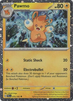 Pawmo (075/193) (Cosmos Foil) [Scarlet & Violet: Paldea Evolved]-1
