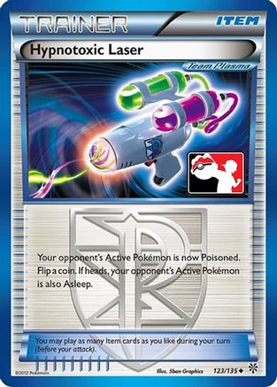 Hypnotoxic Laser (Team Plasma) 123  - Holofoil League & Championship Cards - Uncommon-1