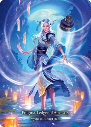 Enigma, Ledger of Ancestry (Marvel) [MST025] (Part the Mistveil)  Cold Foil-1