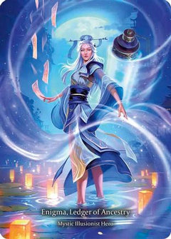 Enigma, Ledger of Ancestry (Marvel) [MST025] (Part the Mistveil)  Cold Foil-1